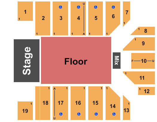 Provident Credit Union Event Center Jonathan Lee Seating Chart