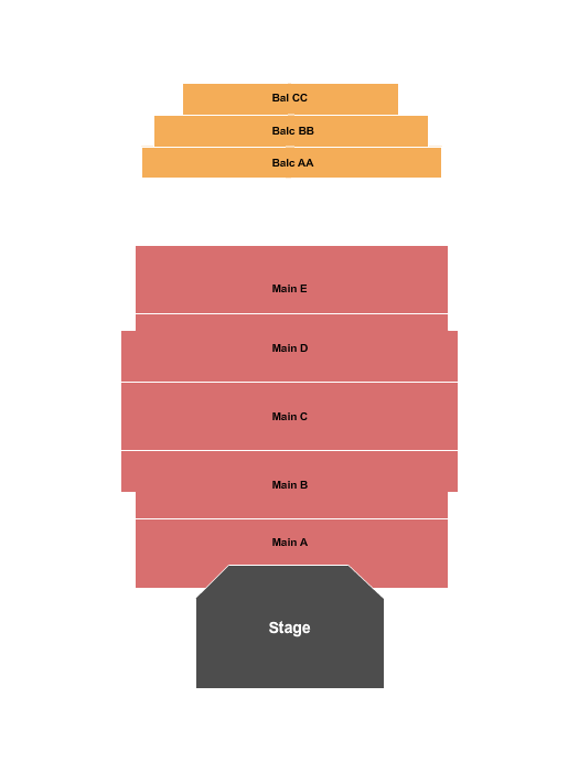 Sanctuary Events Center Endstage Tables Seating Chart