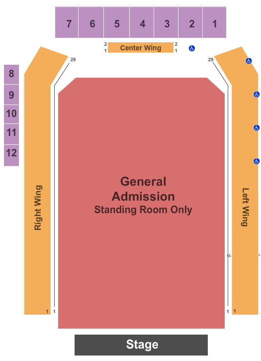 seating chart for Wind Creek Event Center - Ellie Goulding - eventticketscenter.com