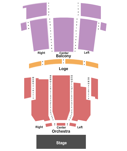Sandusky State Theatre Seating Chart