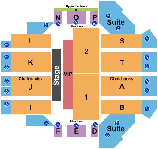 Sanford Pentagon PJ Masks Seating Chart