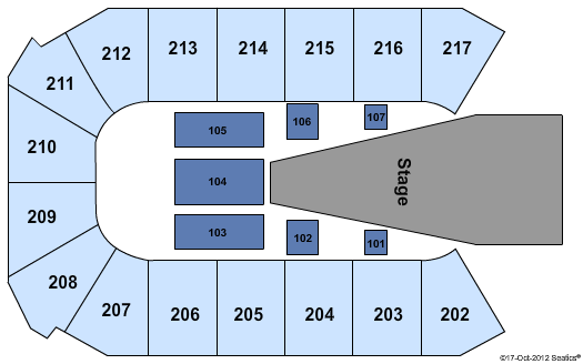 Rio Rancho Events Center Batman Seating Chart