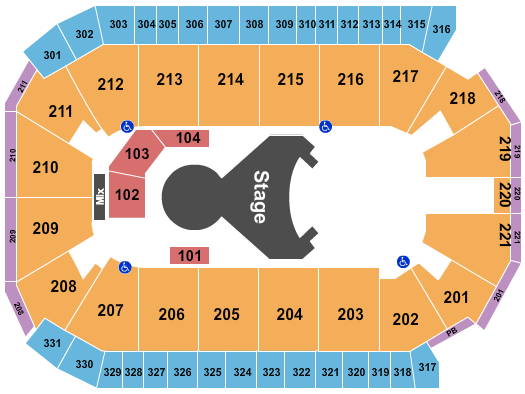 Rio Rancho Events Center Cirque OVO Seating Chart