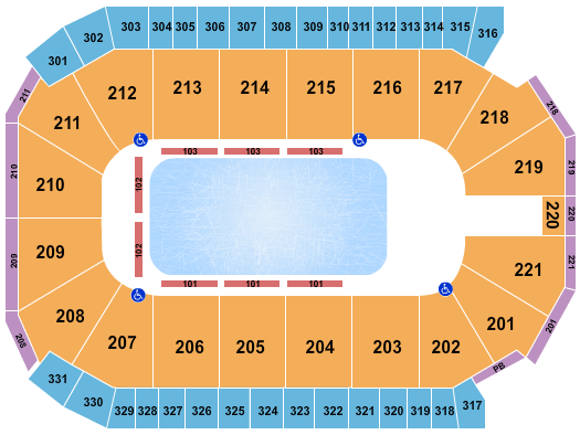 Rio Rancho Events Center Disney On Ice Enchantment Seating Chart