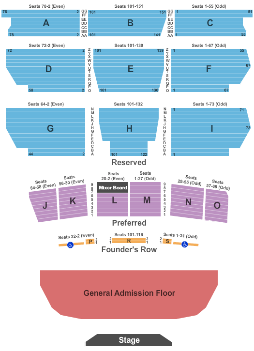 Santa Barbara Bowl Seating Chart & Maps Santa Barbara