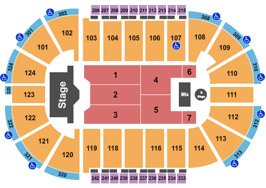 Santander Arena Aventura Seating Chart