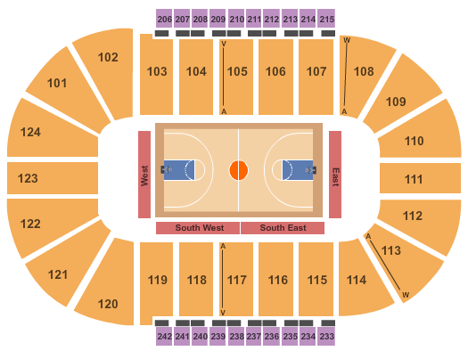 Santander Arena Reading Pa Seating Chart