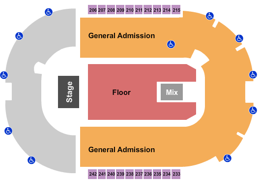 Santander Arena Trey Anastasio Seating Chart