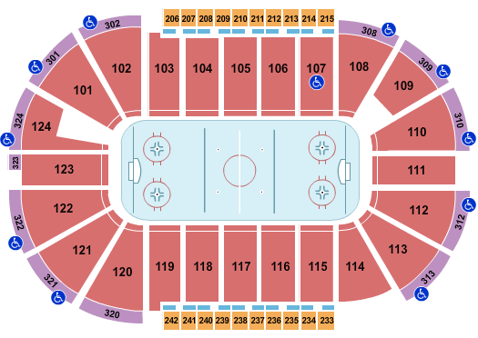 Santander Arena Seating Chart For Concerts