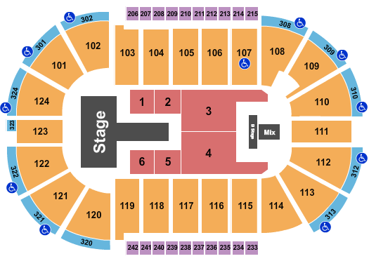 Santander Arena J Balvin Seating Chart