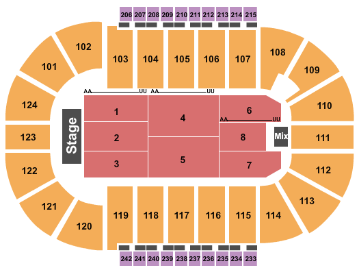 Santander Arena Jeff Dunham Seating Chart