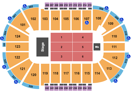 Santander Arena Jeff Dunham Seating Chart