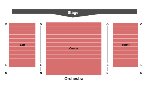 Saratoga Civic Theater Endstage Seating Chart