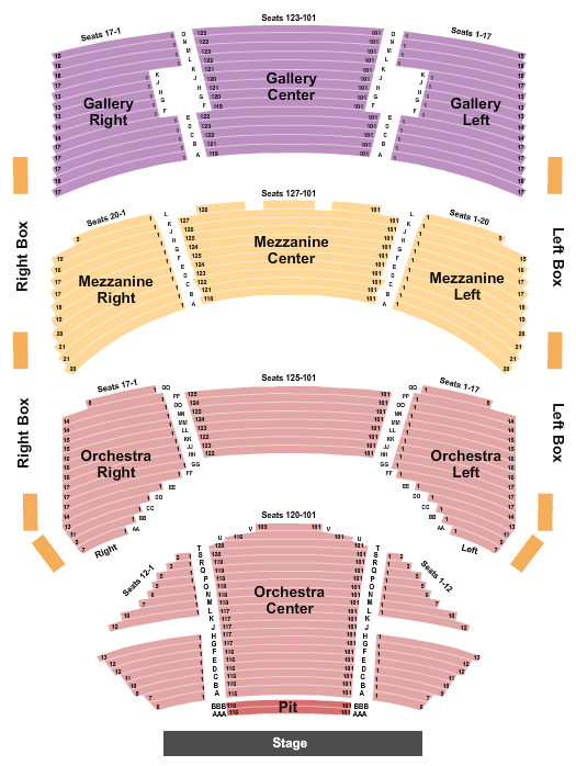 Houston Symphony Sarofim Hall - Hobby Center Seating Chart