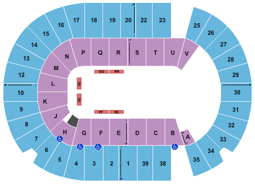 SaskTel Centre Cirque Du Soleil Seating Chart