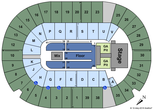 SaskTel Centre Jason Aldean Seating Chart