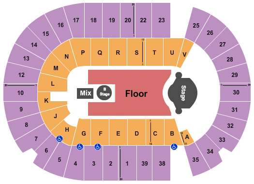 SaskTel Centre Shawn Mendes Seating Chart