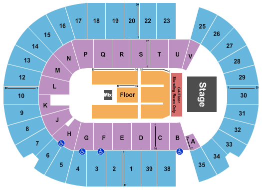 SaskTel Centre Snoop Dogg Seating Chart