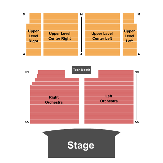 Savannah Center - FL Endstage 2 Seating Chart