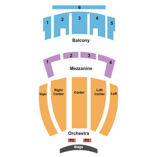 Savannah Civic Center End Stage Seating Chart