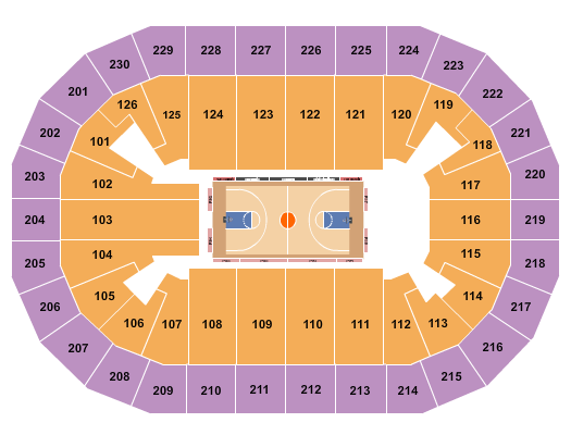 Save Mart Center Basketball - Globetrotters Seating Chart