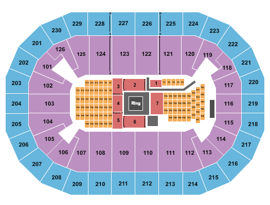 Save Mart Center Boxing 2 Seating Chart
