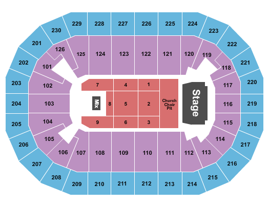 Save Mart Center Seating Chart