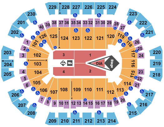 Save Mart Center seating chart event tickets center