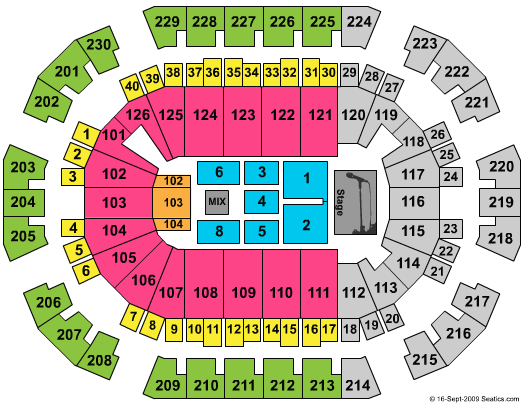 Save Mart Center jay-z Seating Chart