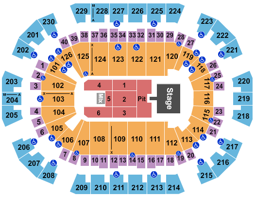 Save Mart Center Jon Pardi Seating Chart