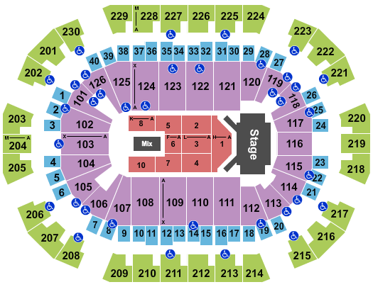 Save Mart Center Luis Miguel Seating Chart