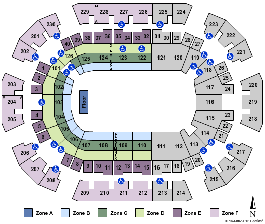 Save Mart Center Marvel Zone Seating Chart