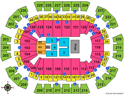 Save Mart Center Mike Epps Seating Chart