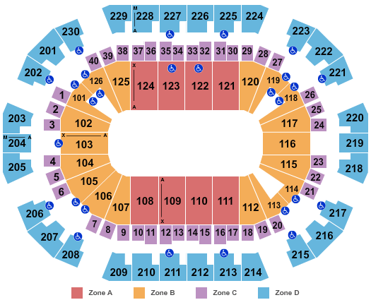 Save Mart Center Seating Chart Rows