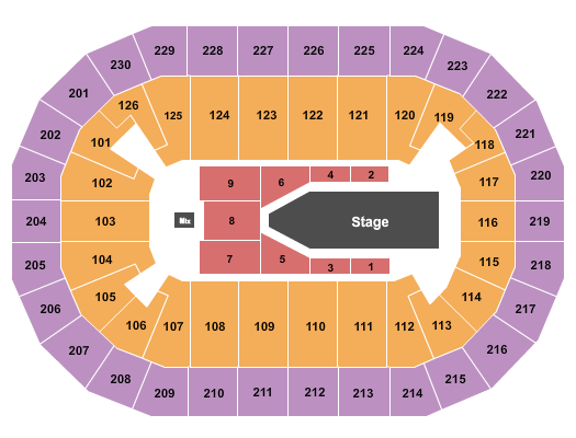 Save Mart Center The Weeknd Seating Chart