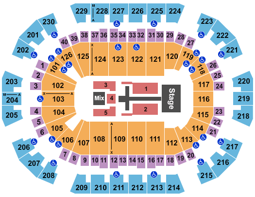Save Mart Center Toby Mac Seating Chart