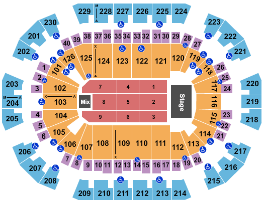 Save Mart Center Wild N Out Seating Chart