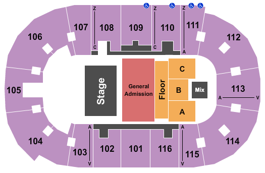 Save On Foods Memorial Centre Avril Lavigne Seating Chart