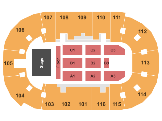 Save On Foods Memorial Centre End Stage Seating Chart