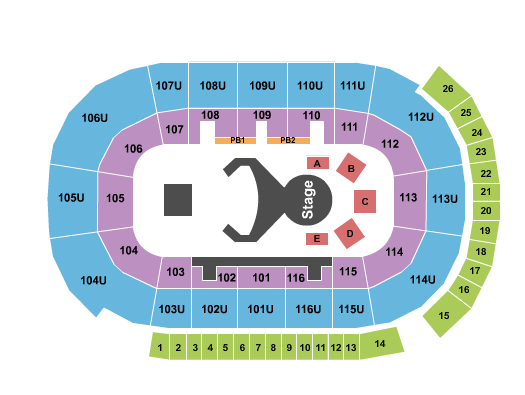 Save On Foods Memorial Centre Ovo Seating Chart