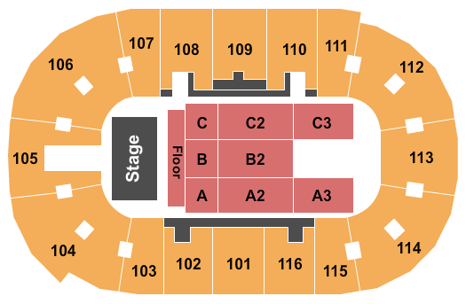 Save On Foods Memorial Centre ZZ Top Seating Chart