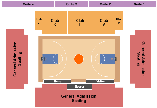 Saville Community Sports Centre Basketball Seating Chart