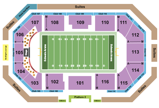 Scheels Arena IFL Classic Seating Chart