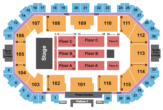 Scheels Arena Lynyrd Skynyrd Seating Chart