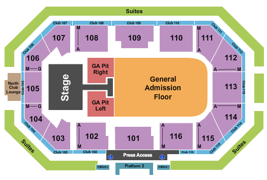 Scheels Arena Toby Keith Seating Chart