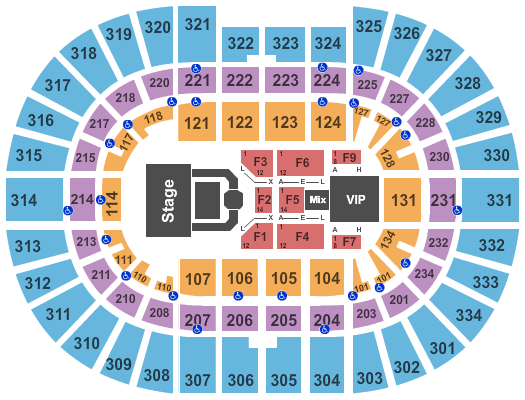 Value City Arena at The Schottenstein Center Bad Boy Family Reunion Seating Chart