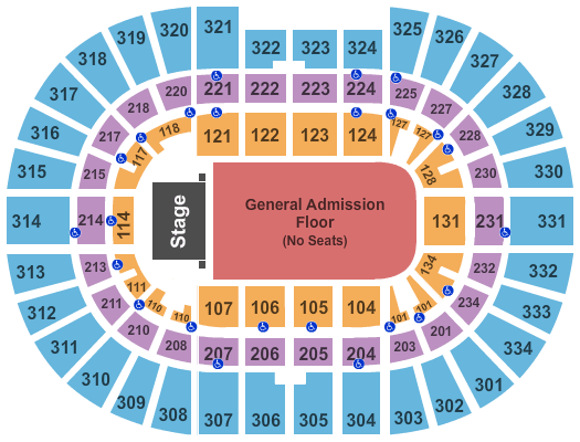 Value City Arena at The Schottenstein Center Bruce Springsteen Seating Chart