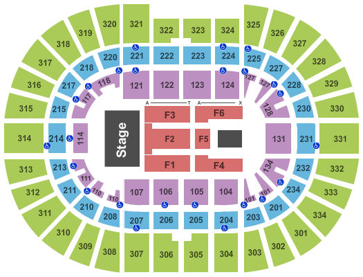 Value City Arena at The Schottenstein Center Bruno Mars Seating Chart