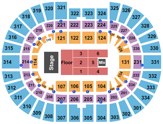 Value City Arena at The Schottenstein Center Chris Young Seating Chart