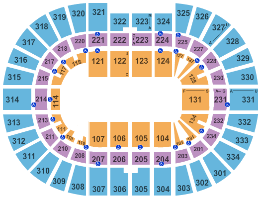 Value City Arena at The Schottenstein Center Circus Seating Chart